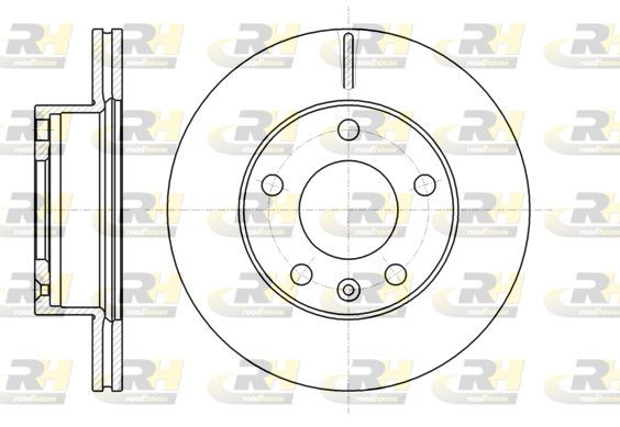 Stabdžių diskas ROADHOUSE 61064.10