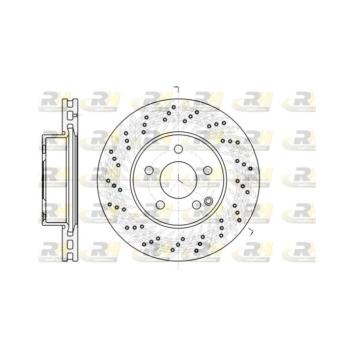 Stabdžių diskas ROADHOUSE 61068.10