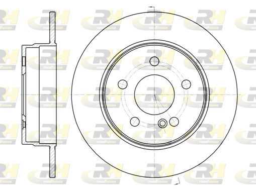 Stabdžių diskas ROADHOUSE 61069.00