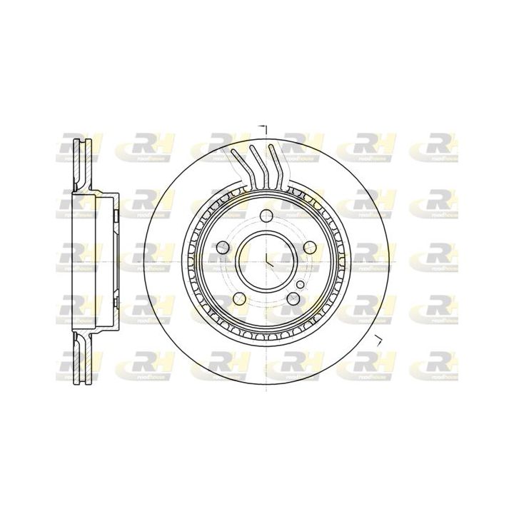 Stabdžių diskas ROADHOUSE 61071.10