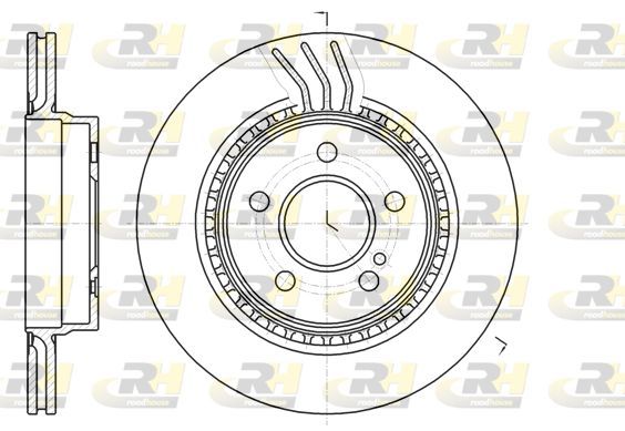 Stabdžių diskas ROADHOUSE 61071.10