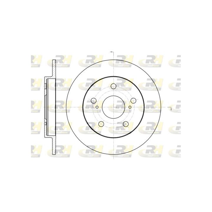 Stabdžių diskas ROADHOUSE 61074.00