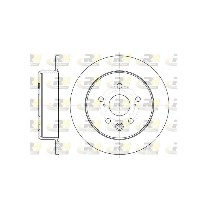 Stabdžių diskas ROADHOUSE 61075.00