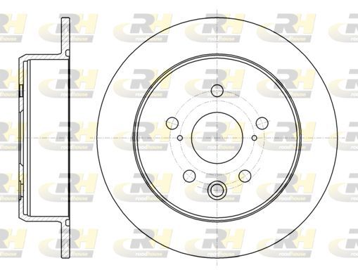 Stabdžių diskas ROADHOUSE 61075.00