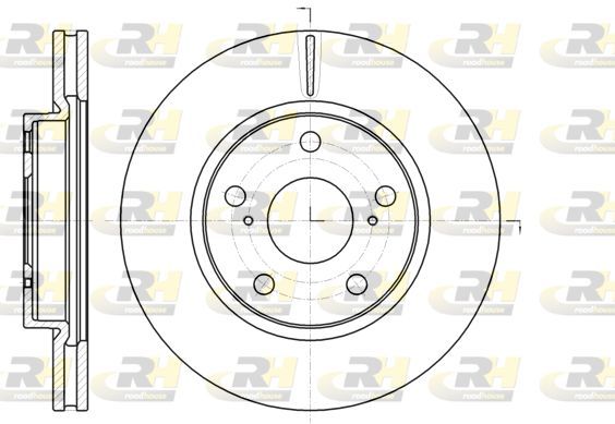 Stabdžių diskas ROADHOUSE 61077.10