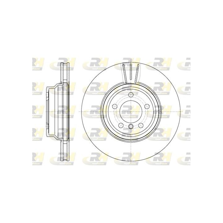 Stabdžių diskas ROADHOUSE 61078.10