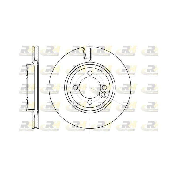Stabdžių diskas ROADHOUSE 61081.10
