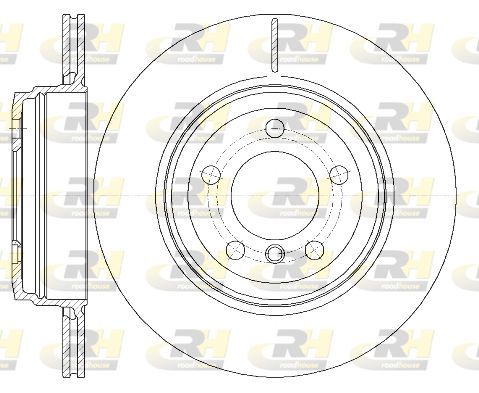Stabdžių diskas ROADHOUSE 61082.10