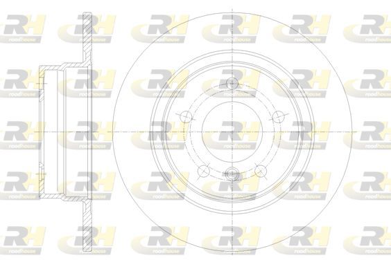Stabdžių diskas ROADHOUSE 61084.00