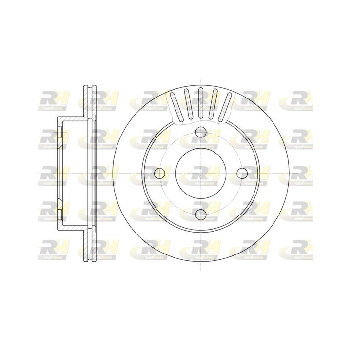 Stabdžių diskas ROADHOUSE 61085.10