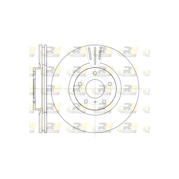 Stabdžių diskas ROADHOUSE 61086.10