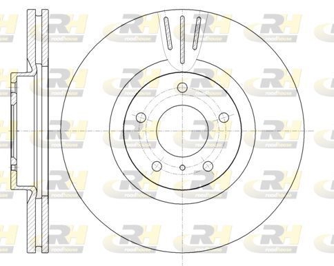 Stabdžių diskas ROADHOUSE 61086.10
