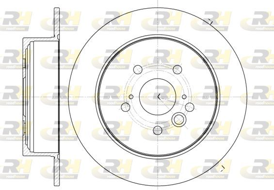 Stabdžių diskas ROADHOUSE 61089.00