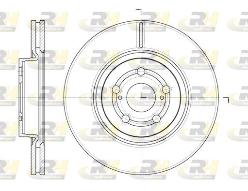 Stabdžių diskas ROADHOUSE 61092.10