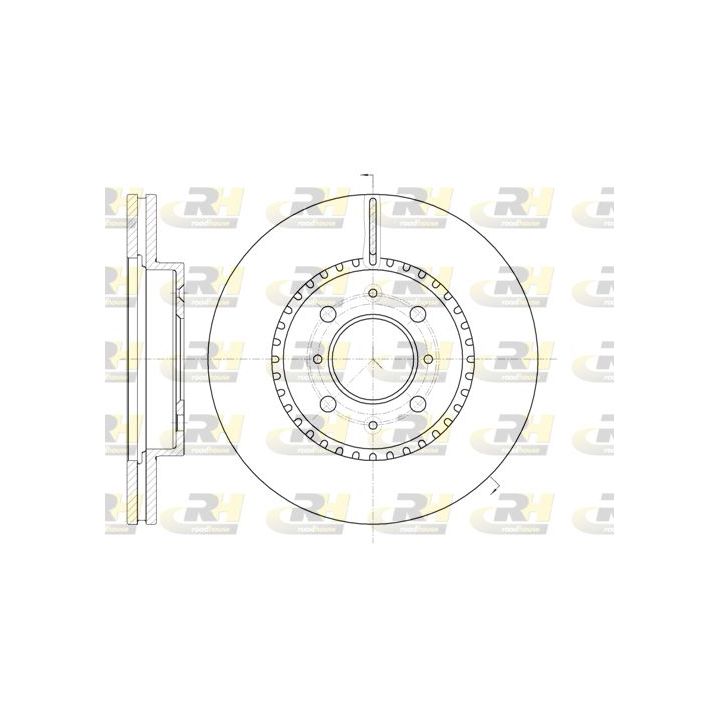 Stabdžių diskas ROADHOUSE 61096.10