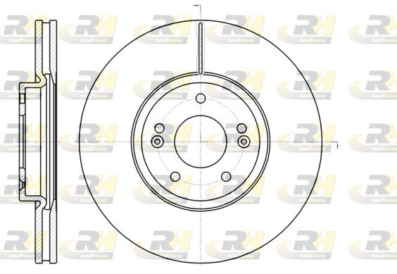 Stabdžių diskas ROADHOUSE 61102.10