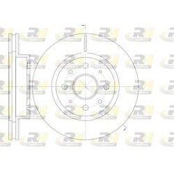 Stabdžių diskas ROADHOUSE 61103.10