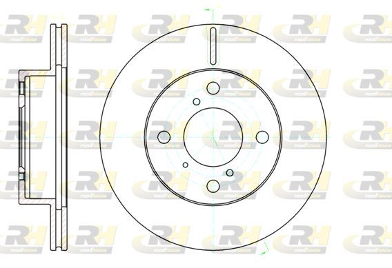 Stabdžių diskas ROADHOUSE 61104.10