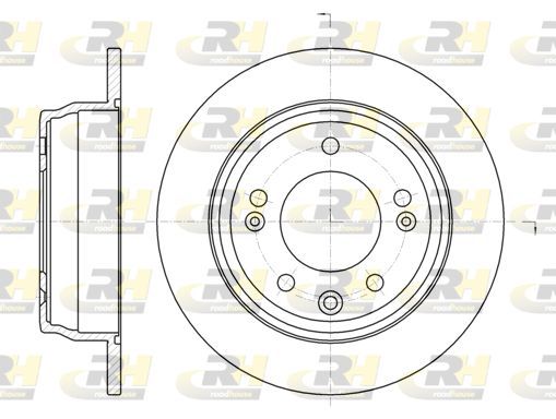Stabdžių diskas ROADHOUSE 61105.00