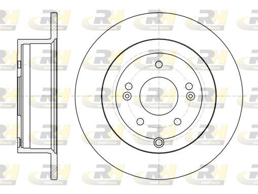 Stabdžių diskas ROADHOUSE 61106.00