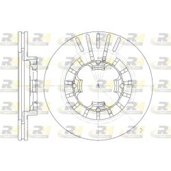 Stabdžių diskas ROADHOUSE 61108.10