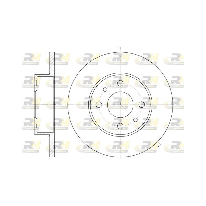 Stabdžių diskas ROADHOUSE 6111.00