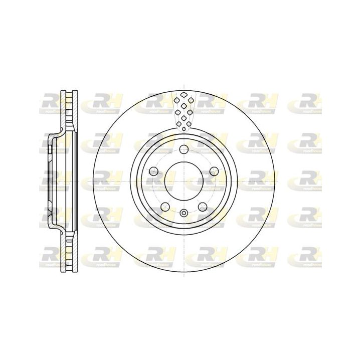 Stabdžių diskas ROADHOUSE 61110.10