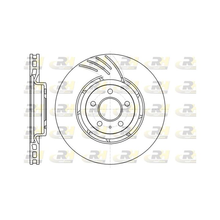 Stabdžių diskas ROADHOUSE 61111.10