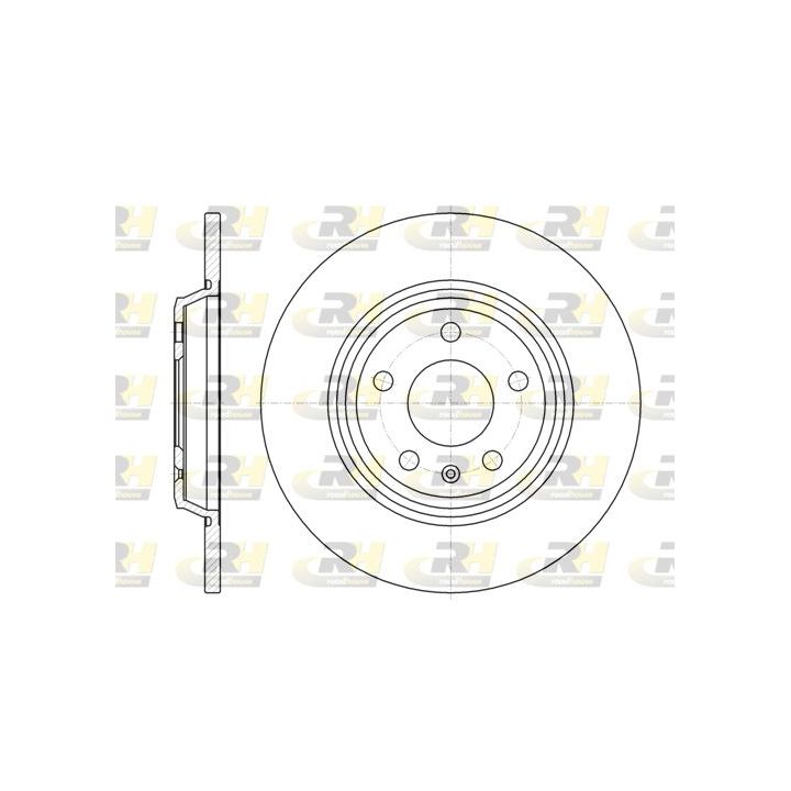 Stabdžių diskas ROADHOUSE 61112.00