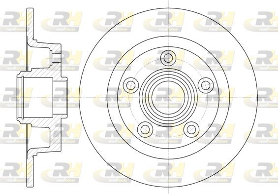 Stabdžių diskas ROADHOUSE 61114.00