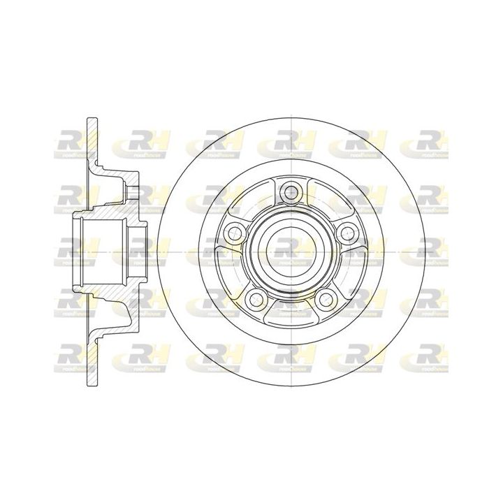Stabdžių diskas ROADHOUSE 61115.00