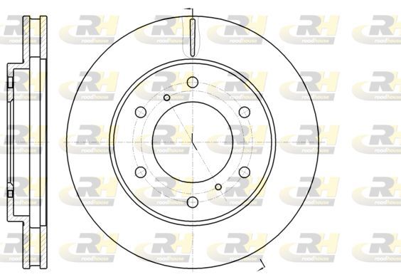 Stabdžių diskas ROADHOUSE 61118.10