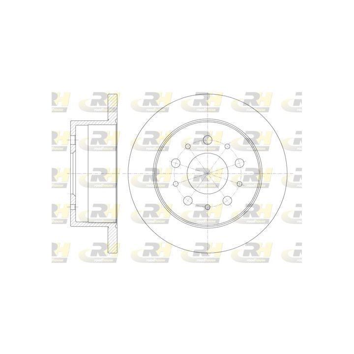 Stabdžių diskas ROADHOUSE 61120.00