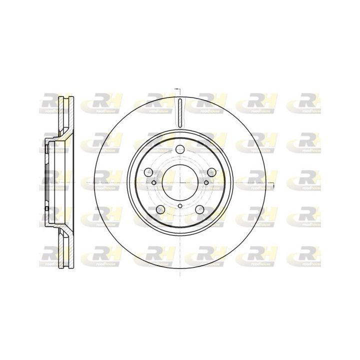 Stabdžių diskas ROADHOUSE 61121.10