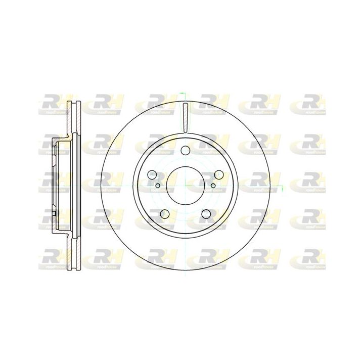 Stabdžių diskas ROADHOUSE 61122.10