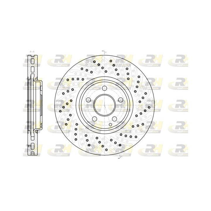 Stabdžių diskas ROADHOUSE 61123.10