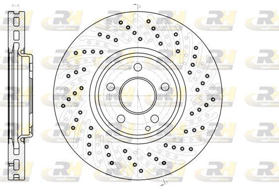 Stabdžių diskas ROADHOUSE 61123.10