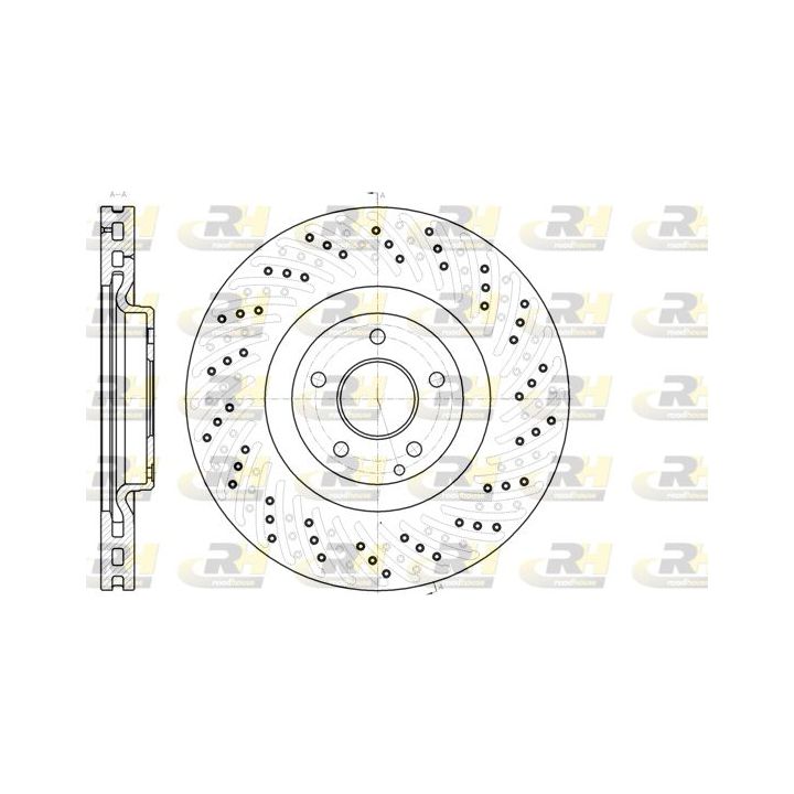 Stabdžių diskas ROADHOUSE 61124.10