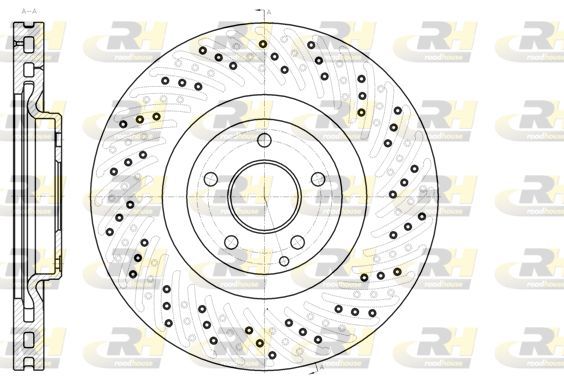 Stabdžių diskas ROADHOUSE 61124.10