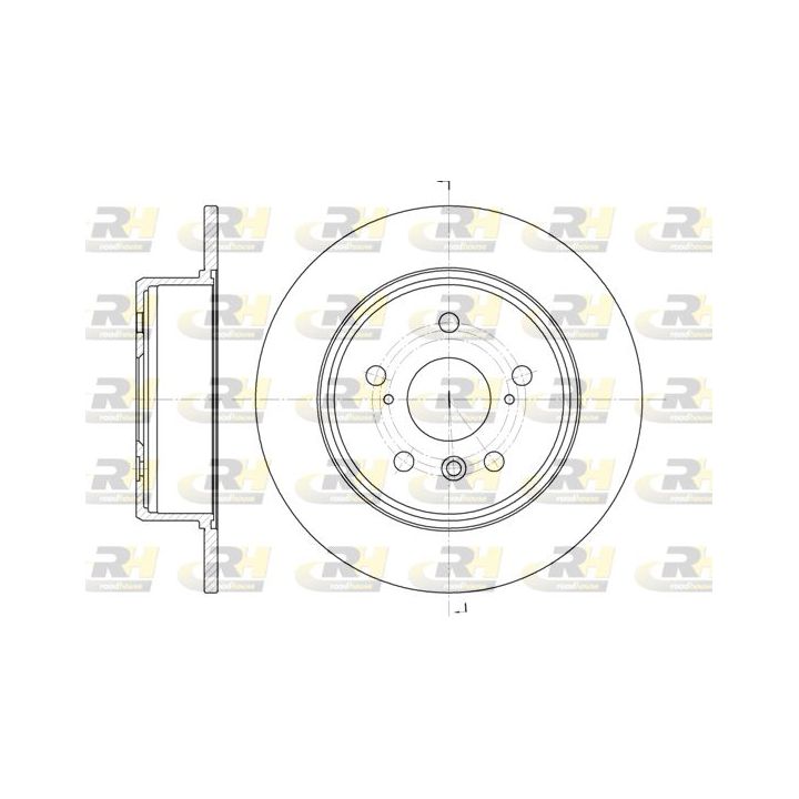 Stabdžių diskas ROADHOUSE 61128.00