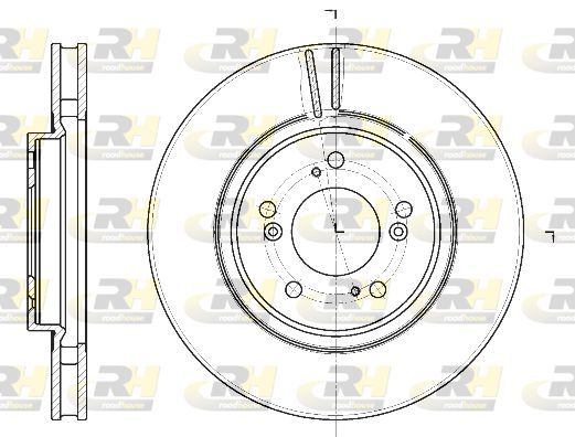 Stabdžių diskas ROADHOUSE 61129.10
