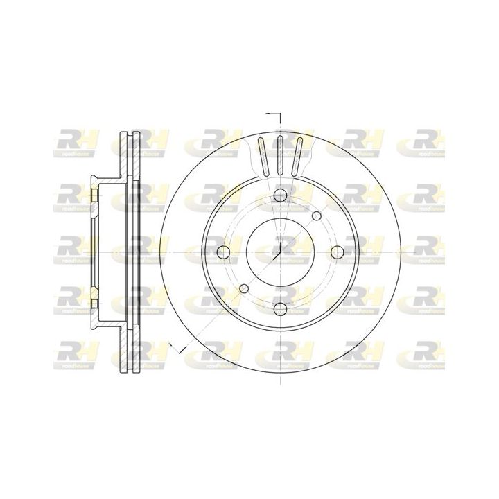 Stabdžių diskas ROADHOUSE 6113.10