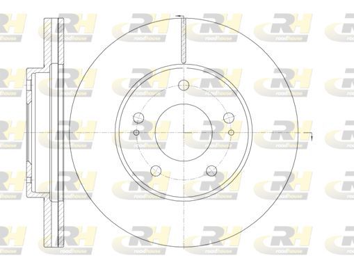 Stabdžių diskas ROADHOUSE 61130.10