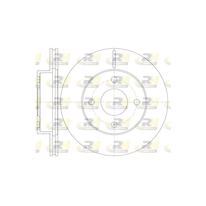 Stabdžių diskas ROADHOUSE 61131.10