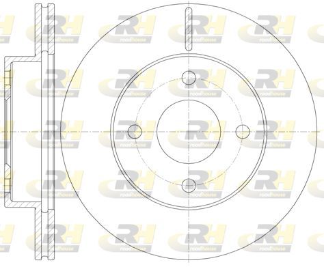 Stabdžių diskas ROADHOUSE 61131.10