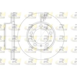 Stabdžių diskas ROADHOUSE 61135.10