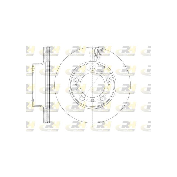 Stabdžių diskas ROADHOUSE 61135.10