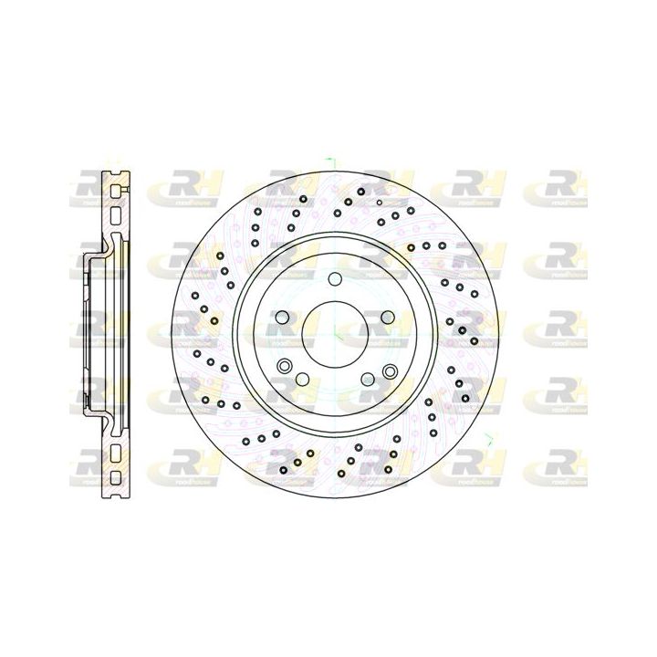 Stabdžių diskas ROADHOUSE 61138.10
