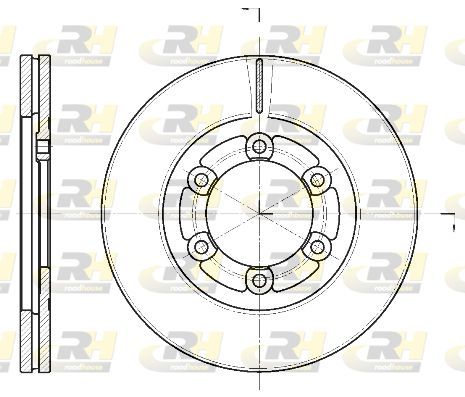 Stabdžių diskas ROADHOUSE 61139.10