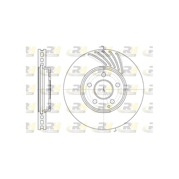 Stabdžių diskas ROADHOUSE 61140.10